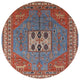 Ahgly Company Indoor Round Mid-Century Modern Area Rugs, 8' Round