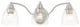 Brushed Nickel Transitional, Colonial, Vanity Sconce