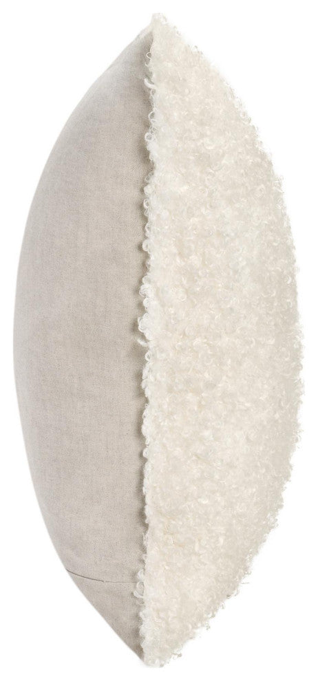 Carters Ivory Throw Pillow, 22x22