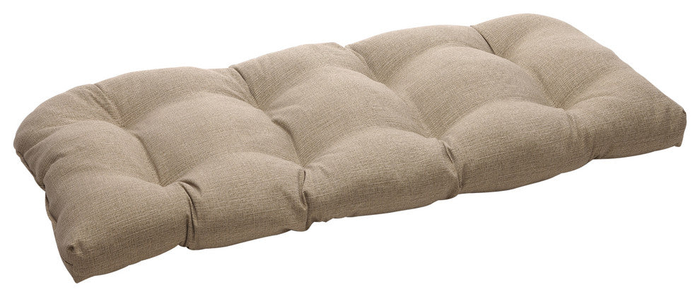 Monti Taupe Wicker Loveseat Cushion