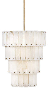 Fredrick Ramond FR47758 Simone 9 Light 24"W Waterfall Chandelier - Burnished