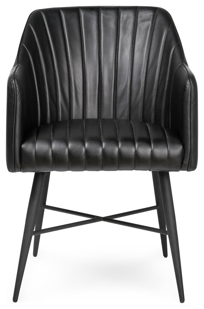 Leon Leather Dining Chair