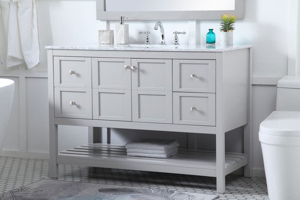 Elegant VF16548GR 48"Single Bathroom Vanity, Gray