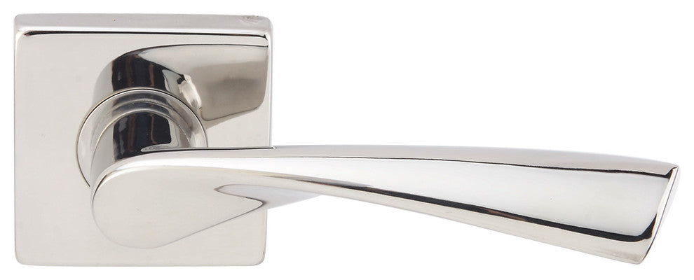 Breeze Lever, Tubular Passage, Polished Stainless Steel, 2-3/8" Backset