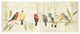 "Adoration of the Magpie Panel II" Digital Paper Print by Avery Tillmon, 77"x32"
