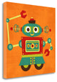 "Robot 2" By Nancy Lee, Giclee Print on Gallery Wrap Canvas, Ready to Hang