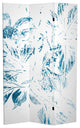 6' Tall Double Sided Pure Leaves Canvas Room Divider