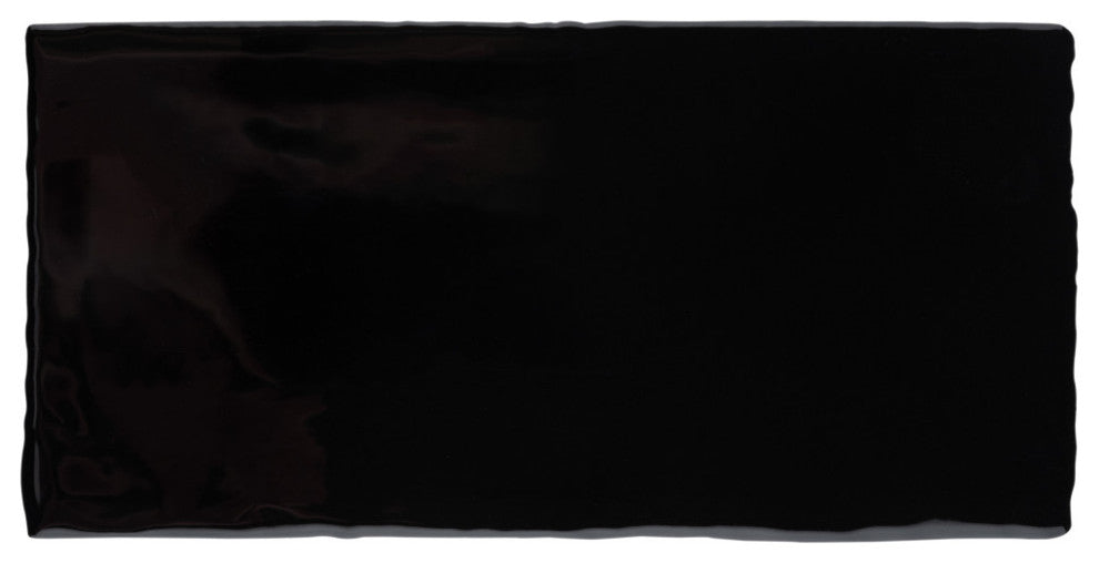 Castillo Black Ceramic Wall Tile