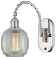 Innovations 518-1W-PN-G105-LED Belfast 1 Light 6" Sconce, Polished Nickel