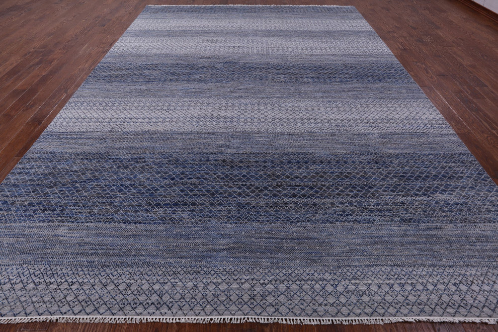 Handmade Savannah Grass Wool Rug 10' 3" X 14' 2" Q9228