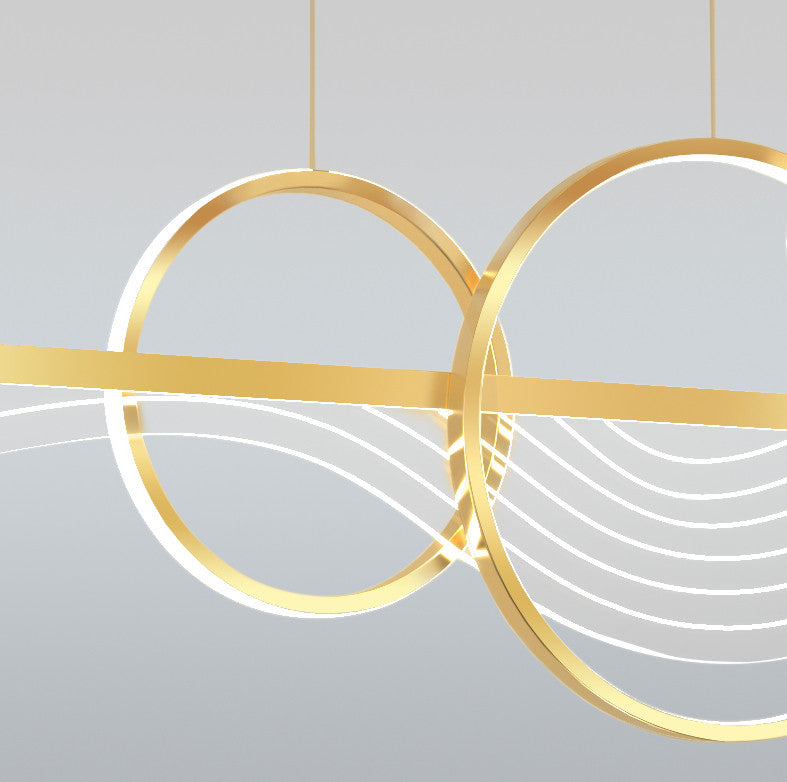 Aigle | Gold Butterfly Chandelier for Dining Room, Gold, Cool Light