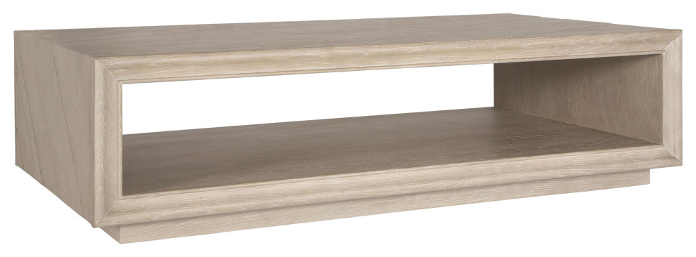 Uttermost Prism Light Oak Coffee Table