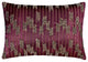 Purple Jacquard Embroidery Sequins 12"x26" Throw Pillow Cover - Cynosure