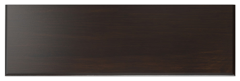 Connaught Solid Wood Tall TV Stand, Dark Chestnut Brown For TVs up to 60"
