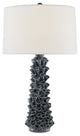 Sunken Blue Table Lamp