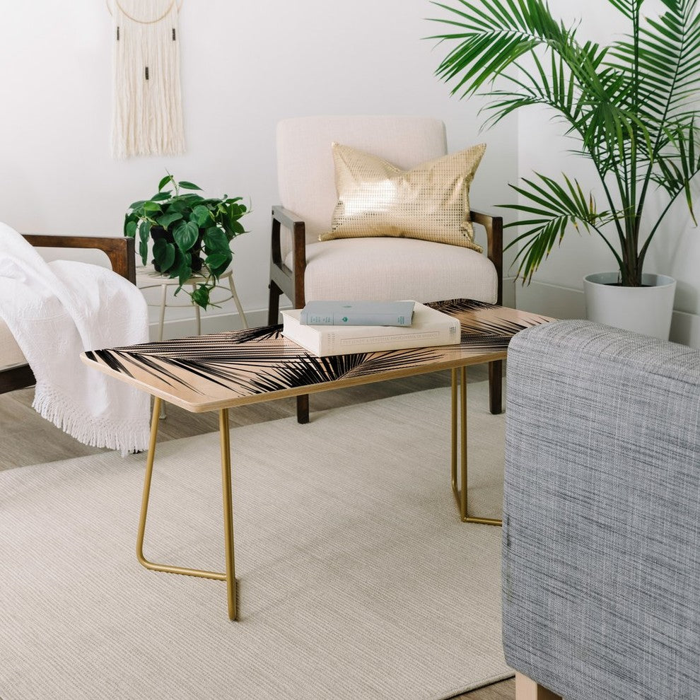 Deny Designs Mareike Boehmer Palm Leaves 10 Coffee Table