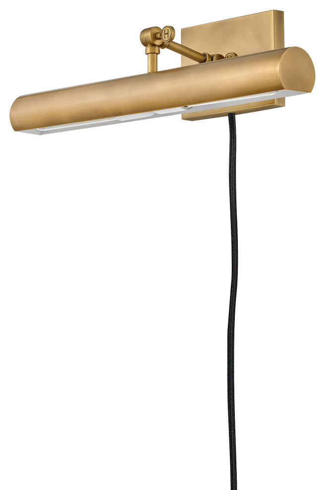 Hinkley Stokes Accent Light, Heritage Brass, Medium