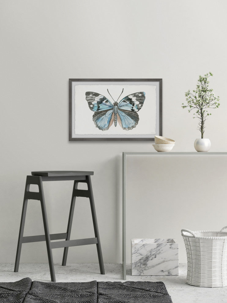 "Wild Butterfly" Framed Painting Print