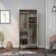 Talmage Modern Armoire Cabinet
