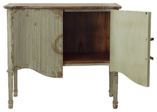 Willow 36" Distressed 2-Door Sideboard, Gray