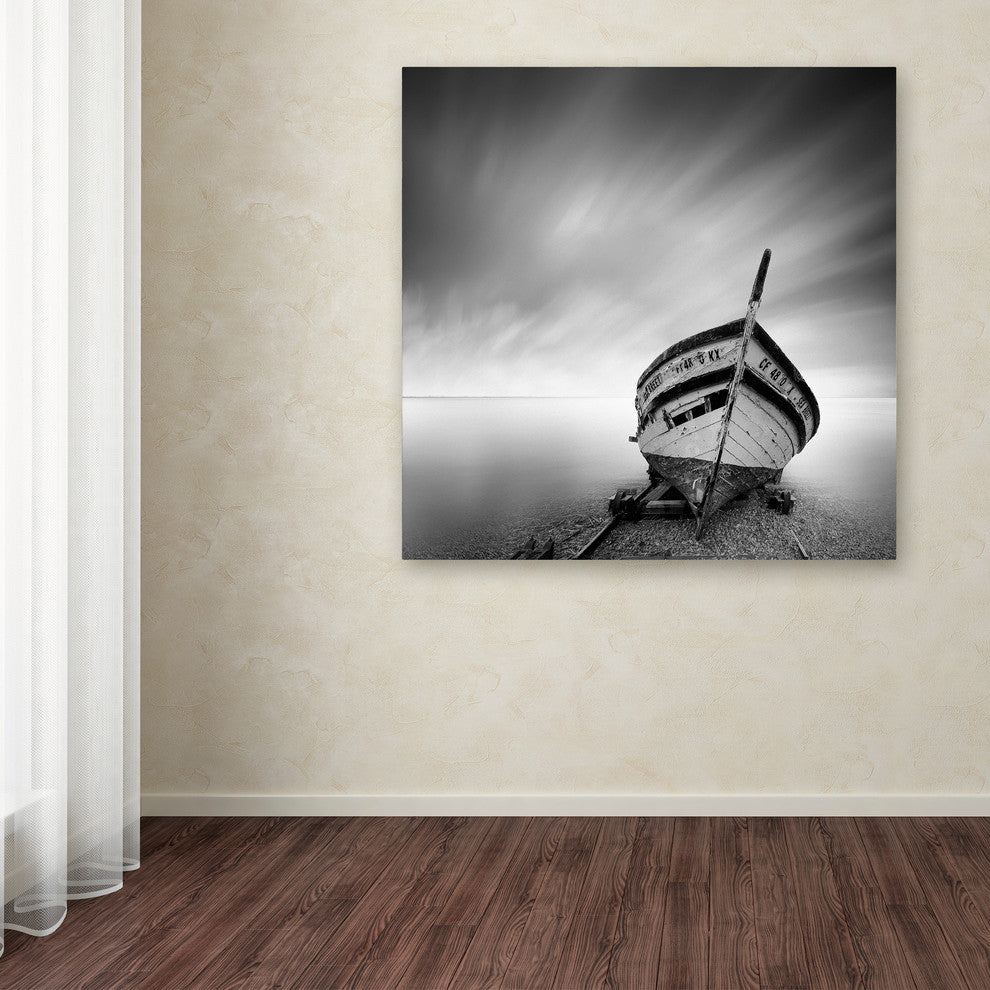 "Boat I" Canvas Art by Moises Levy