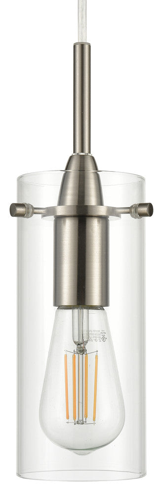 Effimero 5-Light Cluster Pendant, Brushed Nickel