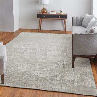 Kinton Modern Abstract, Ivory, 4'x6' Accent Rug