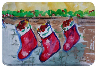 Christmas Stockings Bath Mat 24x36