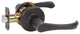Kerry Passage Lever Set, Tuscany Bronze