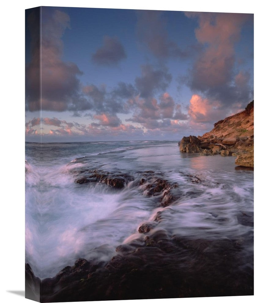 "Keoneloa Bay, Kauai, Hawaii" Stretched Canvas Giclee by Tim Fitzharris, 12"x16"