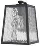 Hirche 1-Light Matte Black Wall Light