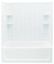 Sterling  Ensemble 74"x32"x60" Vikrell Tub/Shower