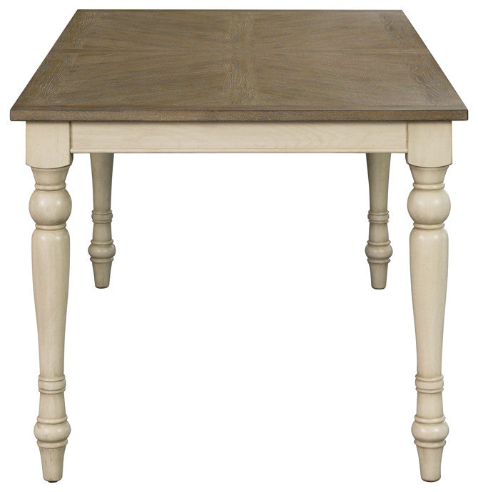 Martha Stewart Fiona Farmhouse Oak Veneer, Dining Table