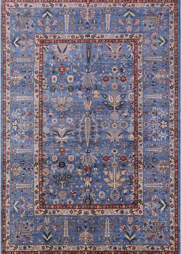 Ahgly Company Indoor Rectangle Mid-Century Modern Area Rugs, 7' x 10'