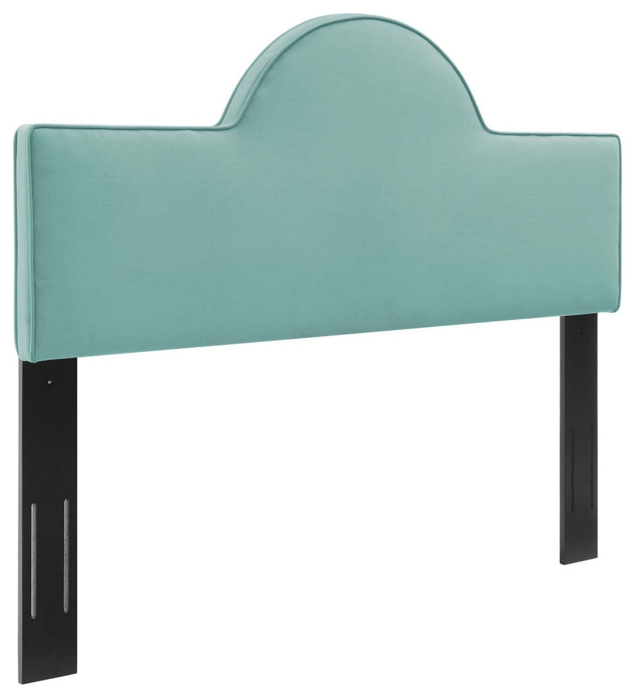 Dawn King/California King Performance Velvet Headboard-Mint