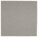 Shoal Platinum Sisal Machine Woven Rectangle Rug, 8'x8'