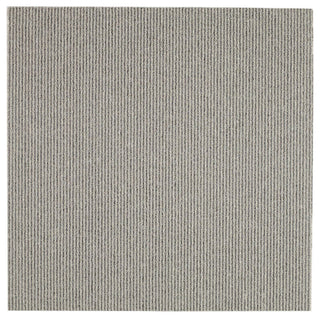 Shoal Platinum Sisal Machine Woven Rectangle Rug, 8'x8'