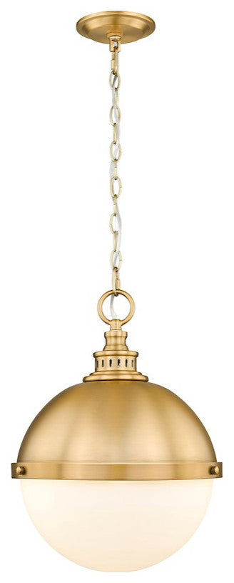 Zlite 619P14-CB 2-Light Pendant, Classic Brass