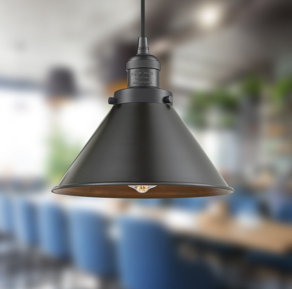 Briarcliff 1-Light LED Mini Pendant, Oil Rubbed Bronze