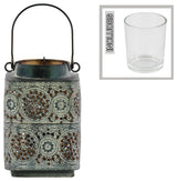 Metal Lantern Coated Black