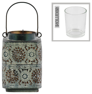 Metal Lantern Coated Black