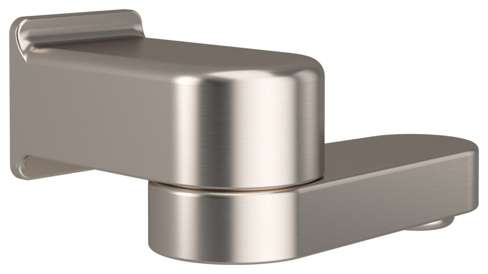 Fold Away Tub Spout with Diverter, Brushed Nickel