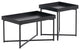Metal Coffee Tables, 2-Piece Set