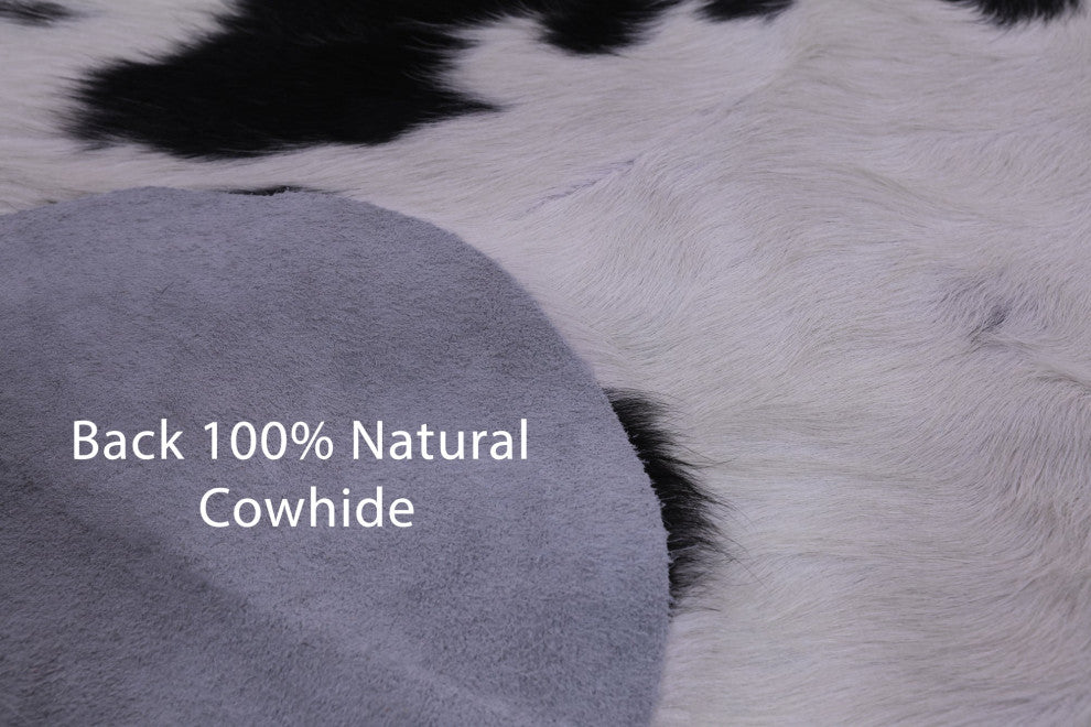 Natural Cowhide Rug 7' 10" X 6' 1" C1775