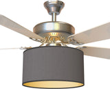 Fantastic Ceiling Fan Shade and Clips Bundle, Black