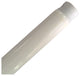 White 24" Down Rod