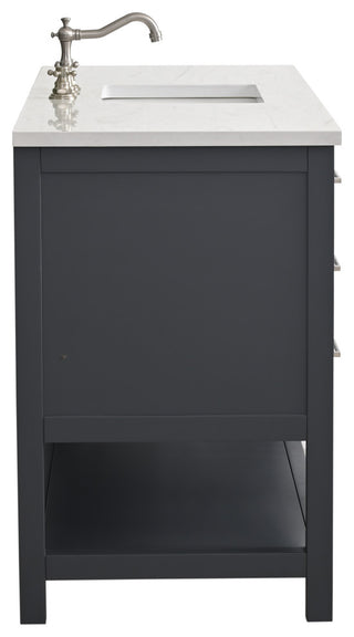 Arlo 60" Bathroom Vanity, Dark Gray