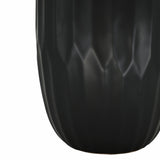 Ceramic 16" Vase, Black