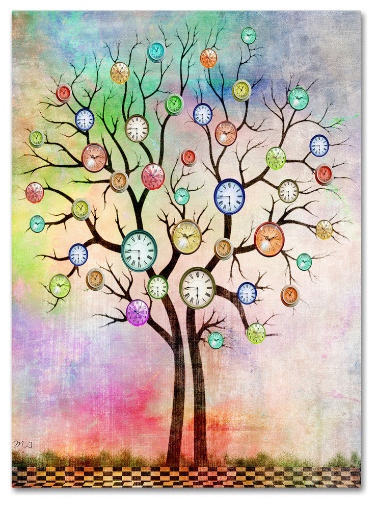 Mark Ashkenazi 'Tree 3' Canvas Art, 24"x18"