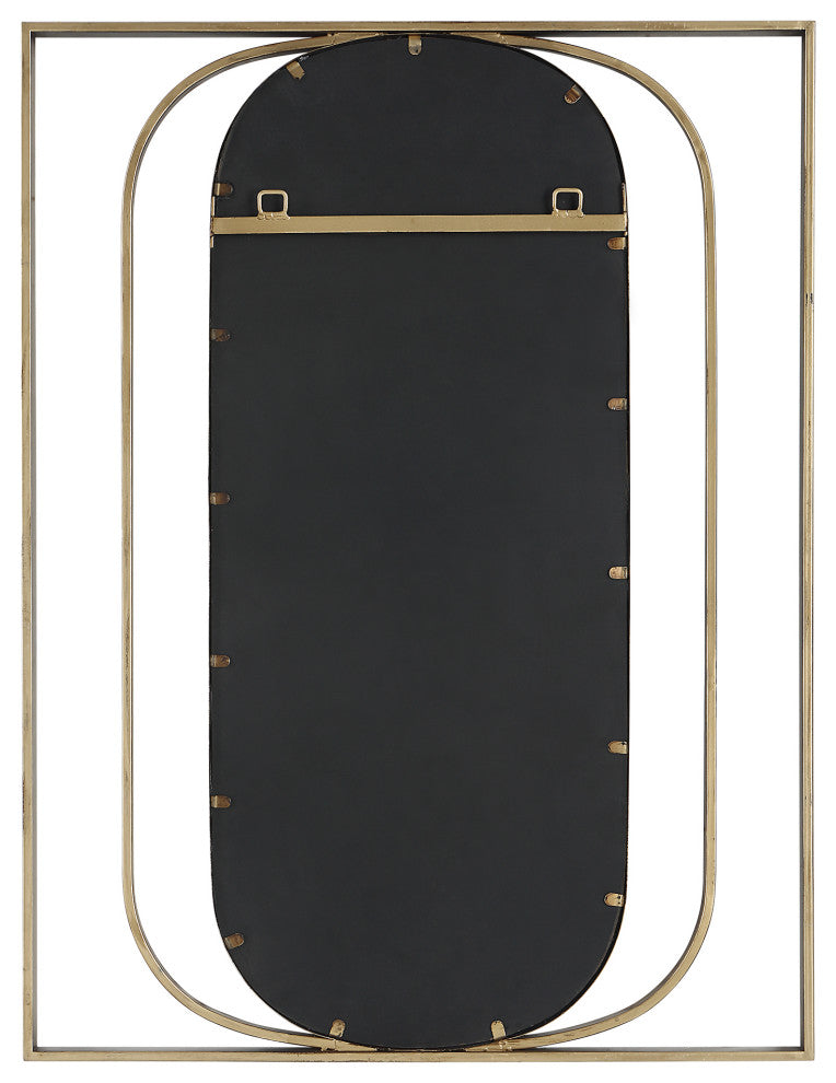 Uttermost Replicate Contemporary Oval Mirror